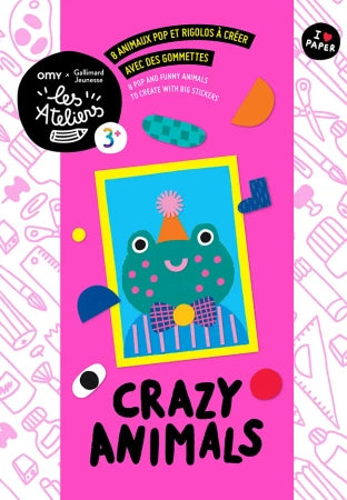 Zestaw kreatywny Crazy Animals - OMY