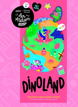 Zestaw kreatywny Dinoland - OMY