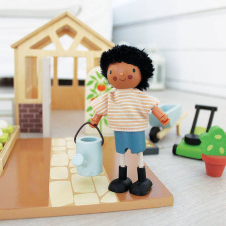 Laleczka Pan Forrester i jego pies