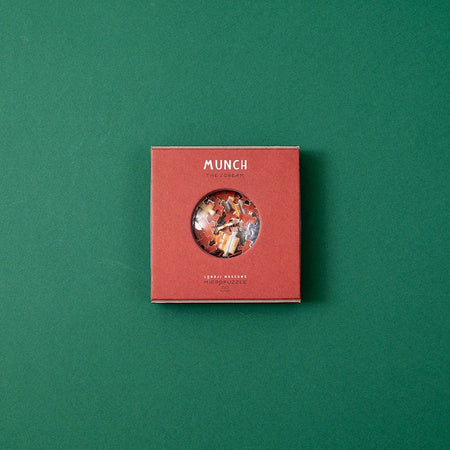 Puzzle micro z lupą Scream Munch 150 el. Londji Museums