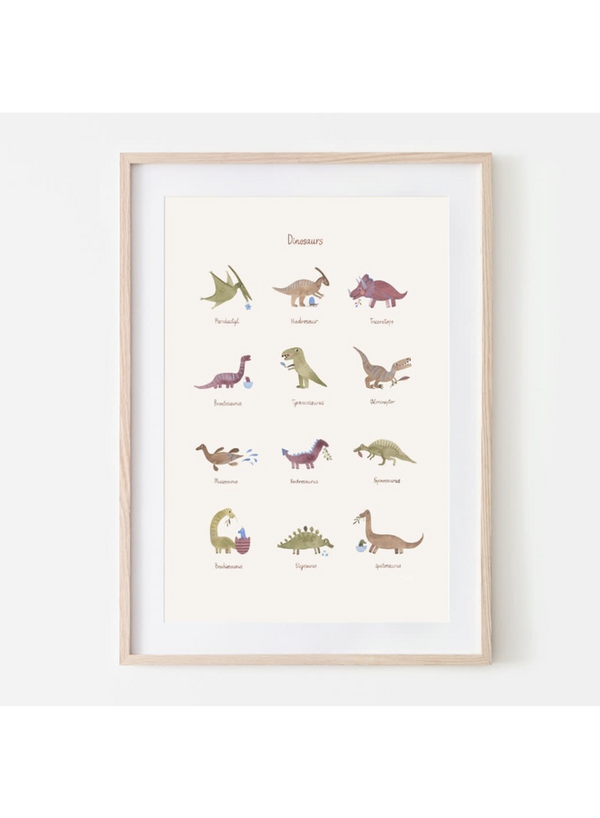 Plakat Dinosaurs Medium