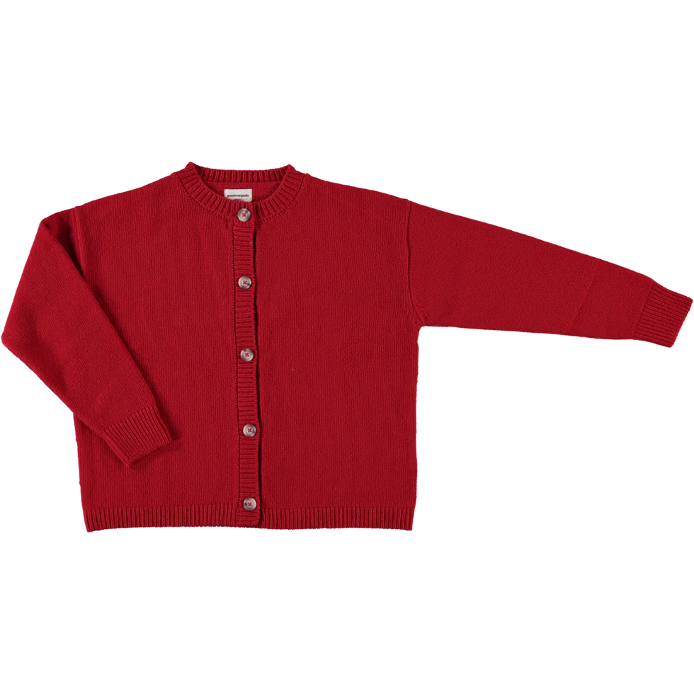 Kardigan Petale Laine scarlett red