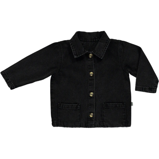 Kurta jeansowa Mure 4 lata black denim Poudre Organic