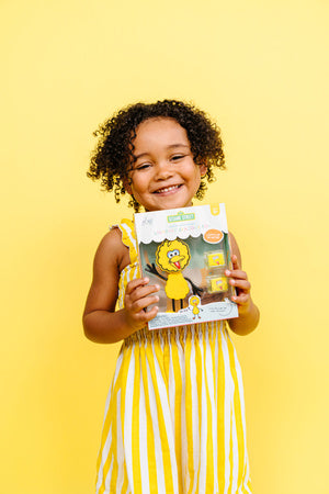 Postać do Kąpieli Wielki Ptak - Zestaw z Dwiema Kostkami Sensorycznymi