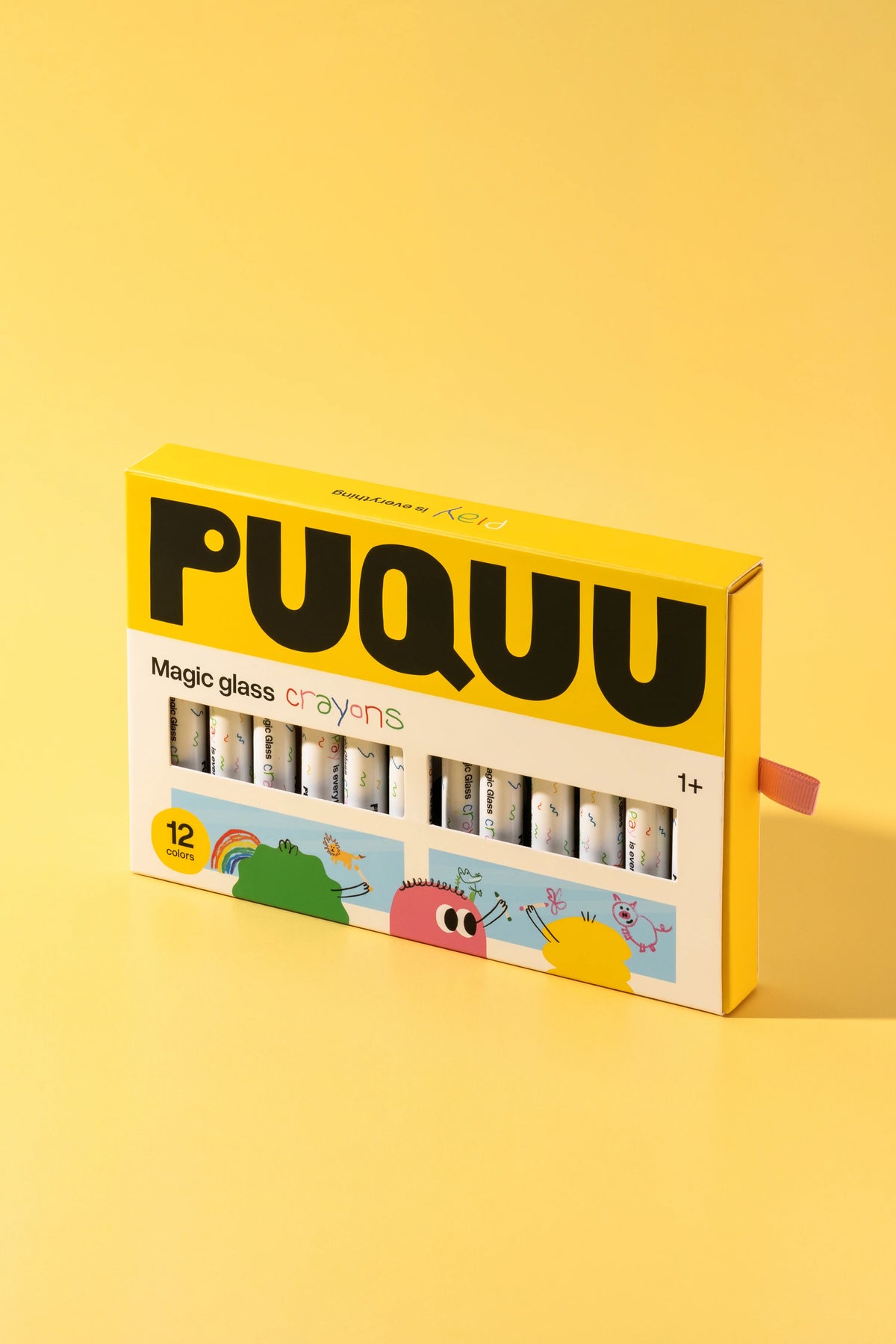 Kredki do szkła Magic Glass Crayons 12 szt. - PUQUU
