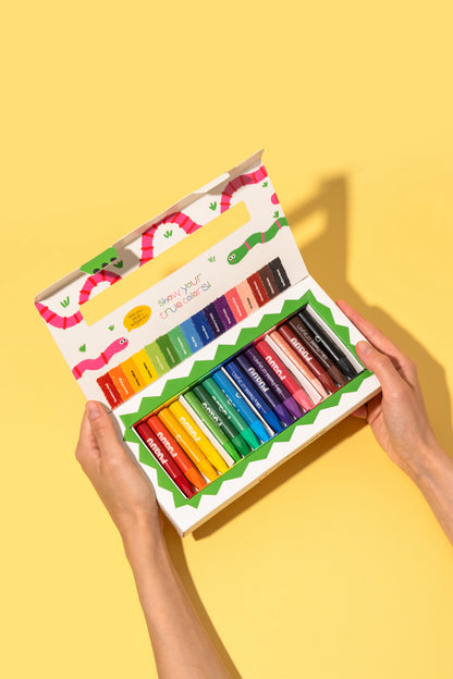 Kredki pastelowe Sily Pastel Crayons 16 szt. - PUQUU