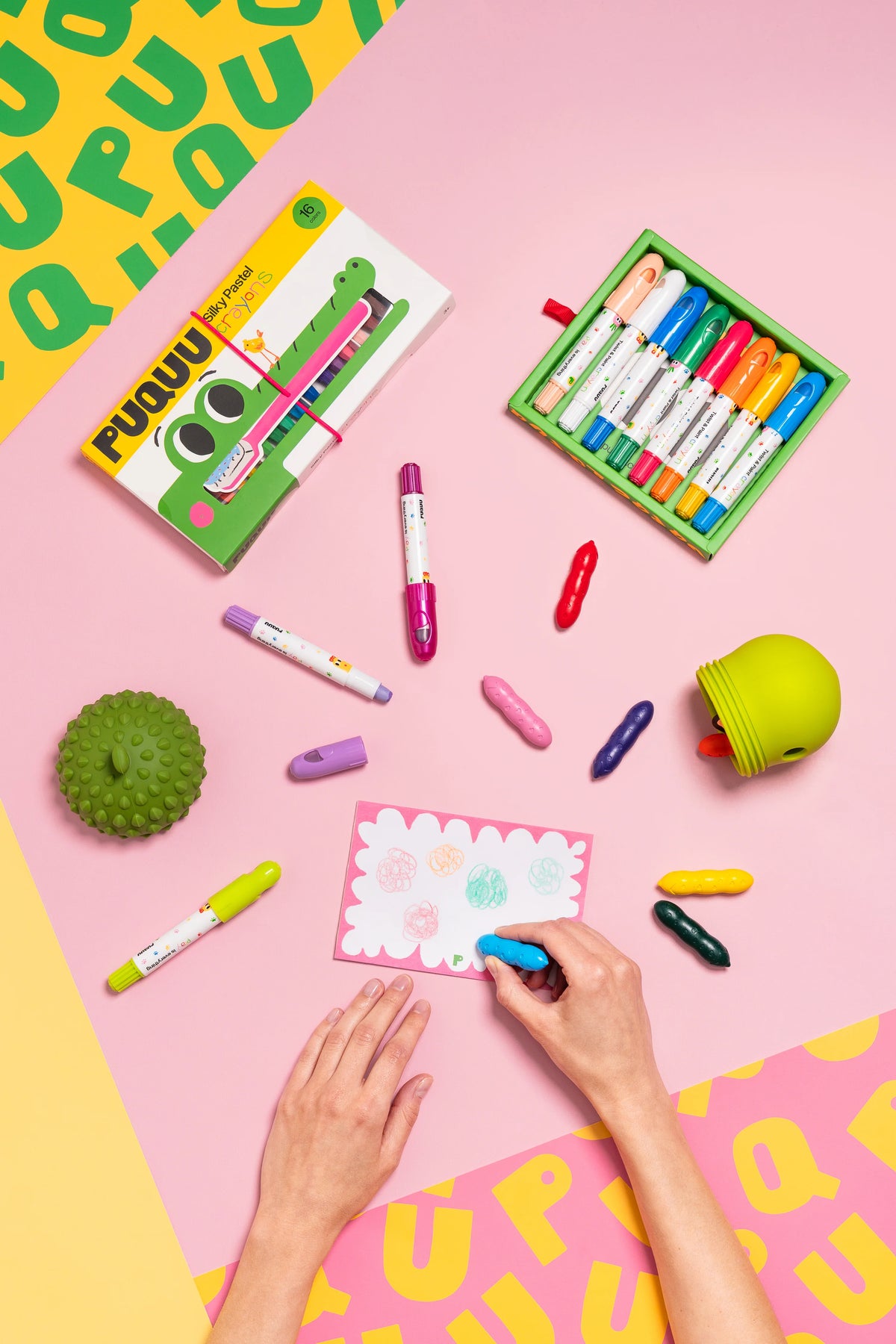 Kredki pastelowe Sily Pastel Crayons 16 szt. - PUQUU
