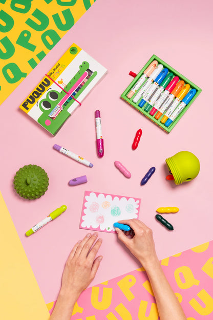 Kredki pastelowe Sily Pastel Crayons 16 szt. - PUQUU