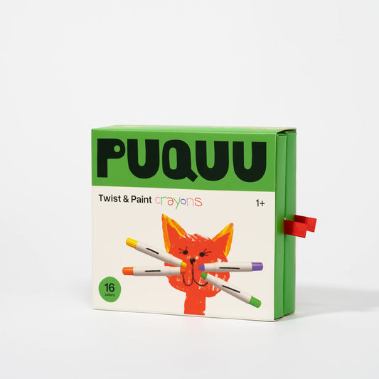 Kredki Twist & Paint Crayons 16 szt. - PUQUU