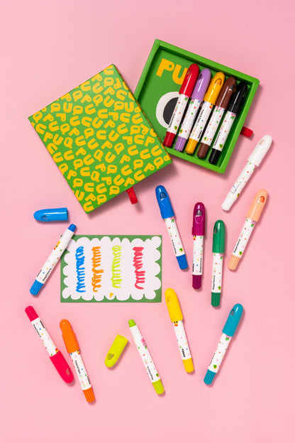 Kredki Twist & Paint Crayons 16 szt. - PUQUU