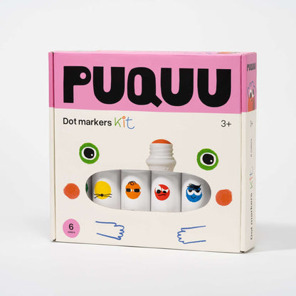 Markery kropkujące 6 szt. - PUQUU