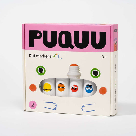 Markery kropkujące 6 szt. - PUQUU
