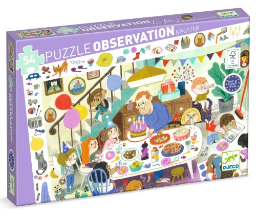 Puzzle Obserwacja Urodziny