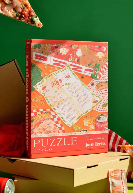 Puzzle Jour Férié - La pizza à emporter