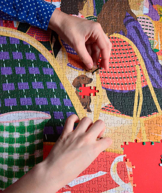 Puzzle Jour Férié - Regarder les gens