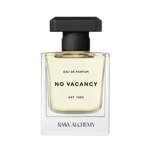 Woda perfumowana RAAW Alchemy No Vacancy 50 ml w minimalistycznym szklanym flakonie