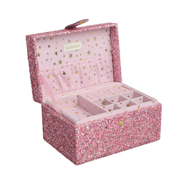 Szkatułka na biżuterię Confetti Glitter Large Jewellery Box