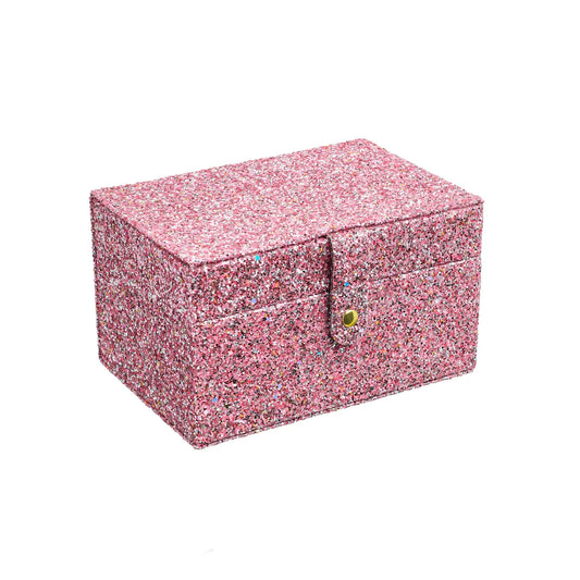 Szkatułka na biżuterię Confetti Glitter Large Jewellery Box