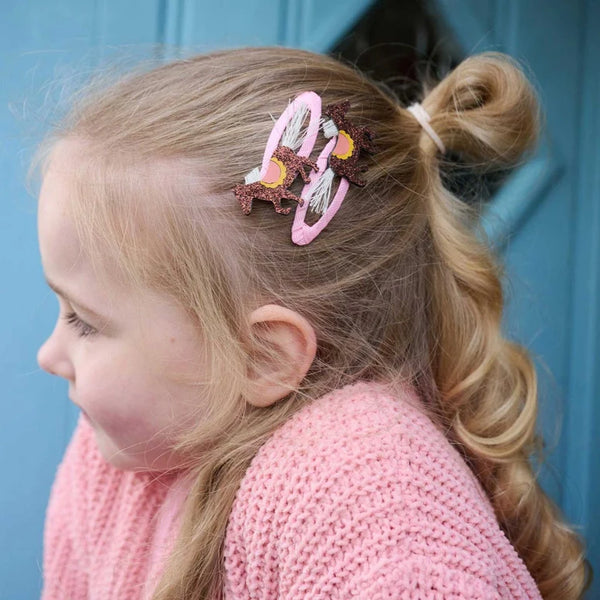 Spinki do włosów dla dziewczynki Counrty Pony Clips 2 szt.