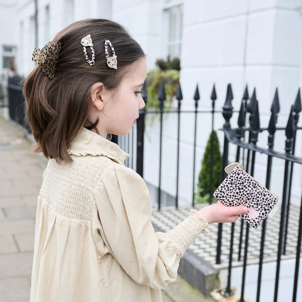 Spinki do włosów dla dziewczynki Lottie Leopard Clips 2 szt.
