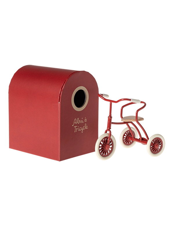 Rower dla myszek Abri à tricycle red