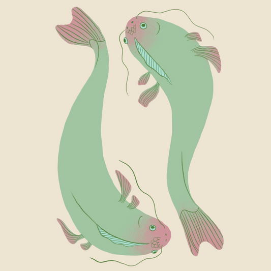 Grafika Zodiak - Ryby