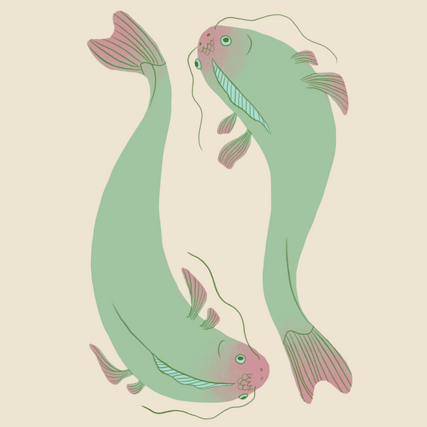 Grafika Zodiak - Ryby