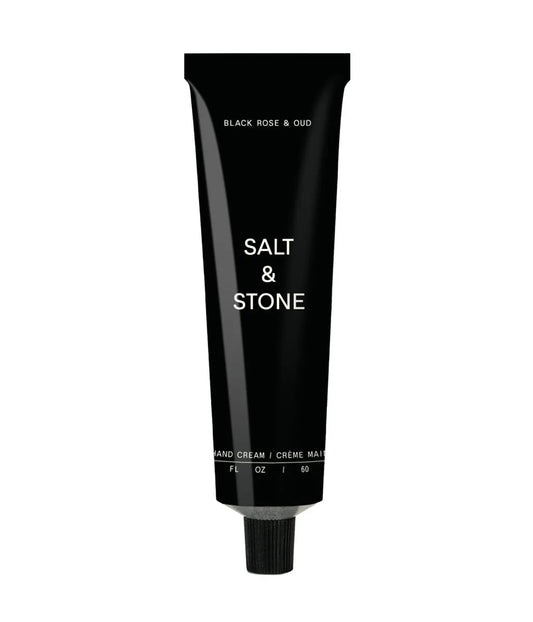 Nawilżający krem do rąk Black Rose & Oud 60 ml - Salt&Stone