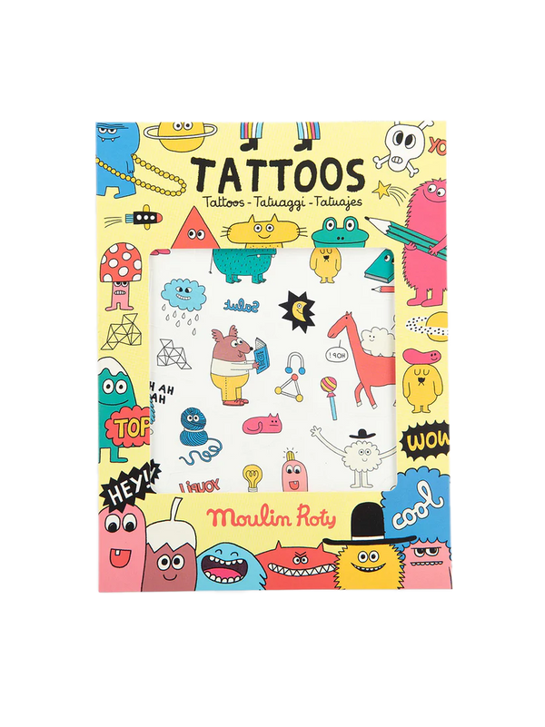 Tatuaże zmywalne Les Shmouks Moulin Roty