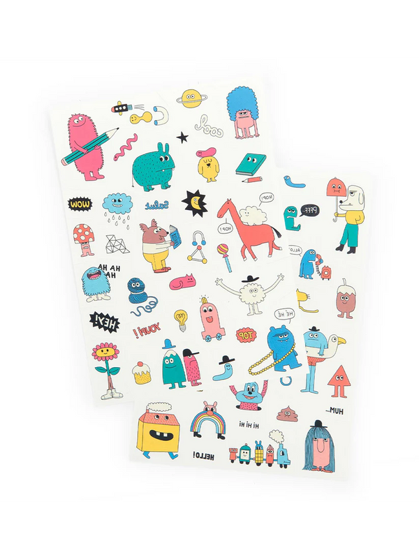 Tatuaże zmywalne Les Shmouks Moulin Roty