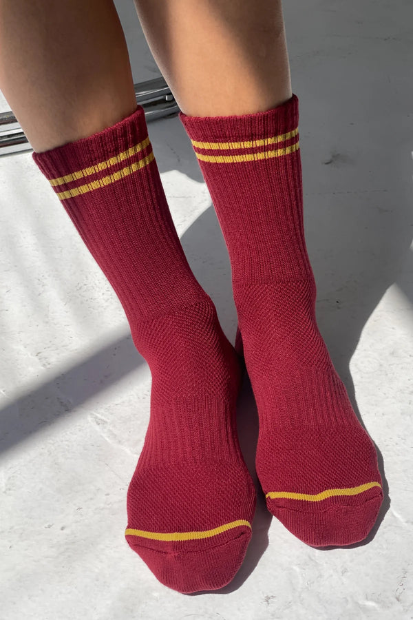 Skarpety Boyfriend Socks cardinal