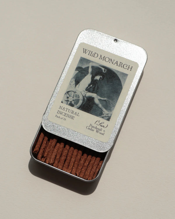 Kadzidła naturalne Paczula+Cedr Sun Wild Monarch