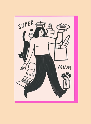 Kartka Super Mum