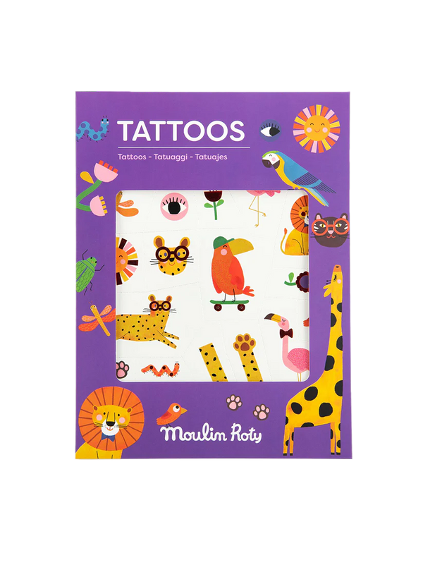 Tatuaże zmywalne Les Toupitis Moulin Roty
