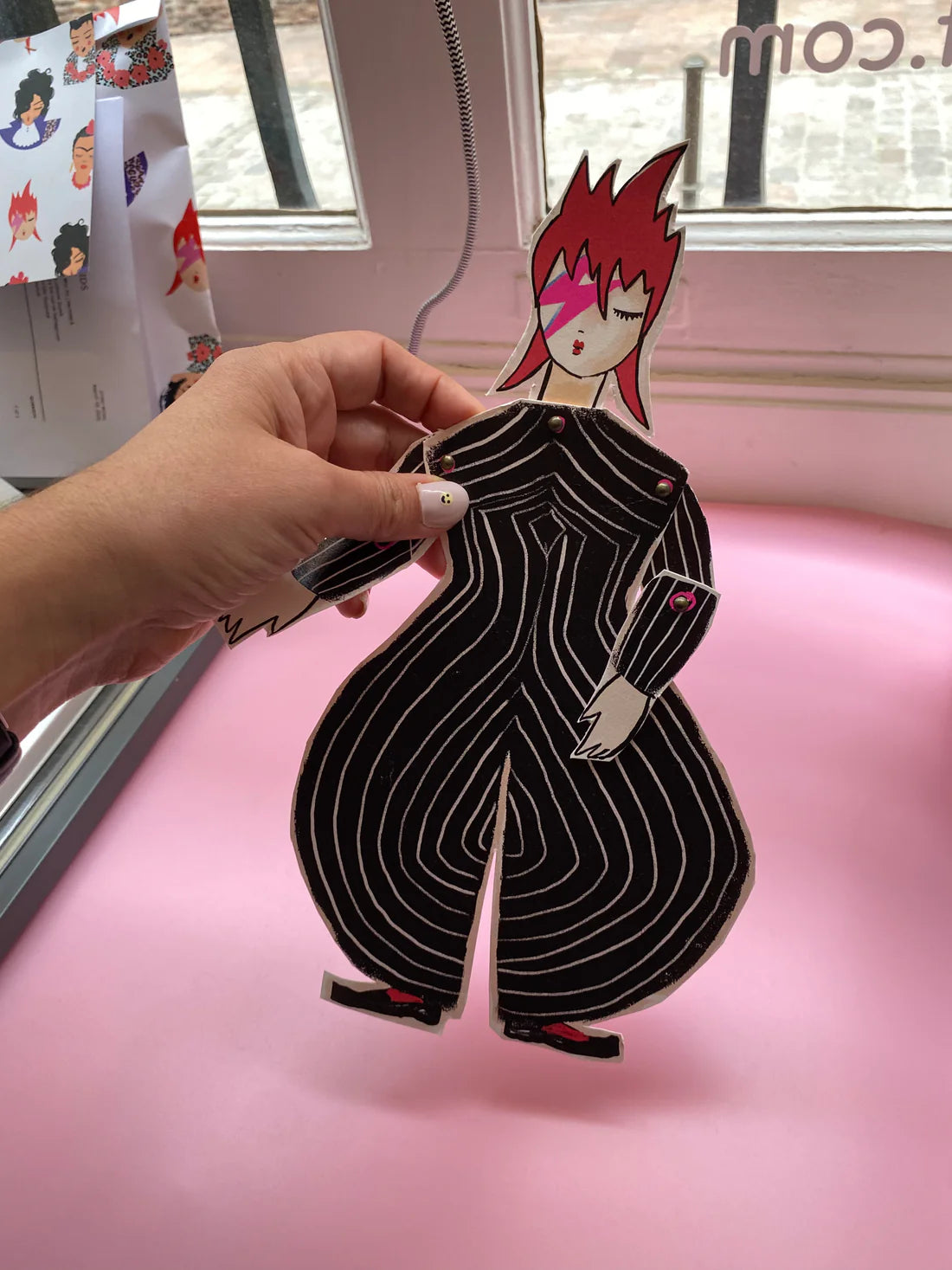Zestaw DIY Lalka z papieru Ziggy Doll