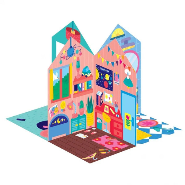 Papierowy Domek do Złożenia Home Sweet Home