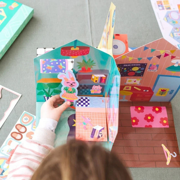 Papierowy Domek do Złożenia Home Sweet Home