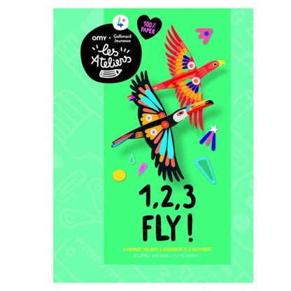 Zestaw Kreatywny 1, 2, 3, Fly! - OMY