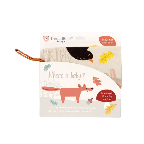 Miękka Książeczka Aktywnościowa - Where Is Baby