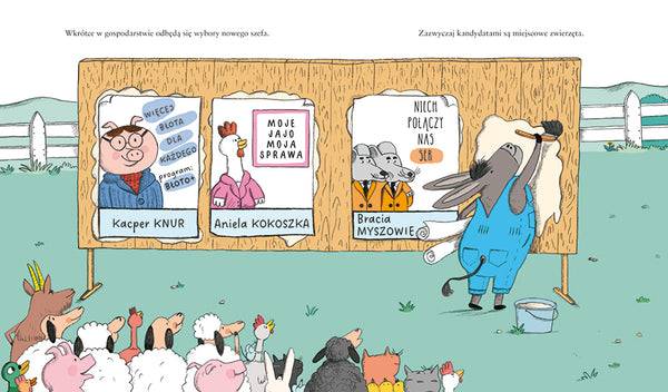 Głosujcie na wilka! / Davide Cali, Magali Clavelet