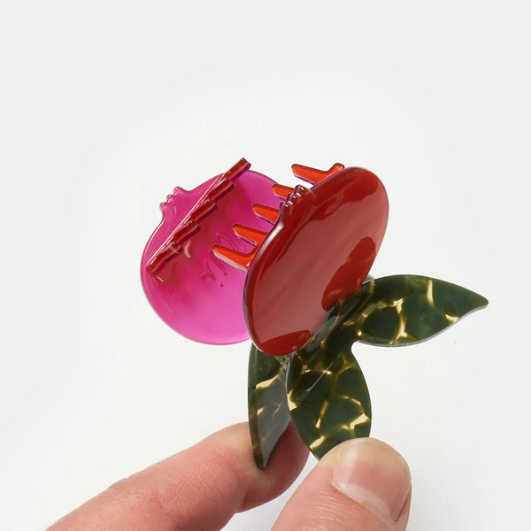 Mini klamra do włosów Pomegranate Claw