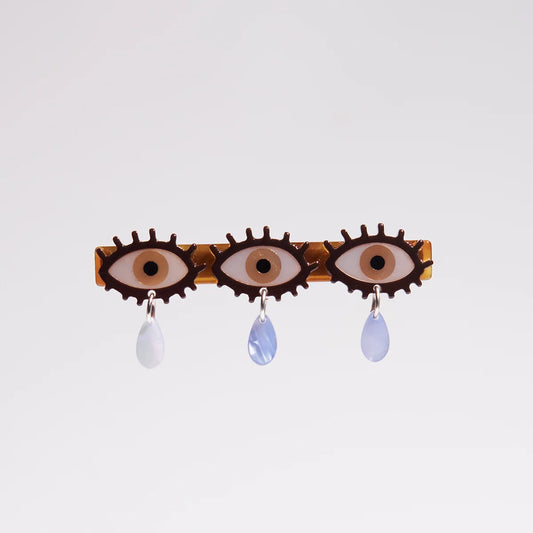 Spinka Tears Clip Brown - Winona Irene