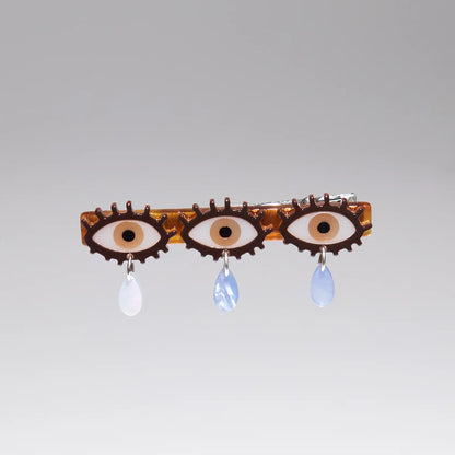 Spinka Tears Clip Brown - Winona Irene
