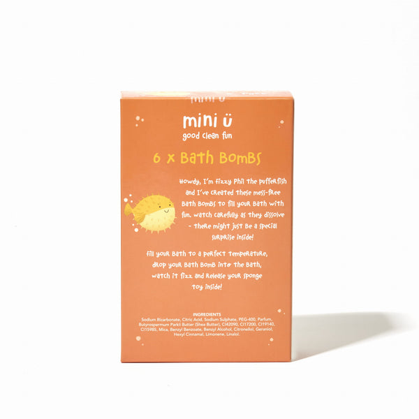 Zestaw 6 Musujących Kul do Kąpieli