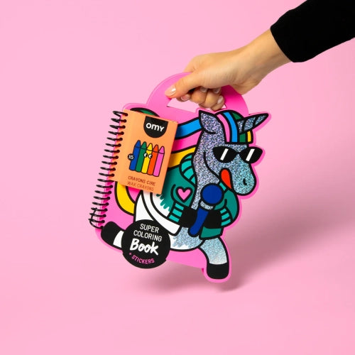 Zestaw do Kolorowania z Naklejkami - Lily