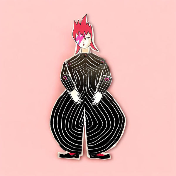 Zestaw DIY Lalka z papieru Ziggy Doll